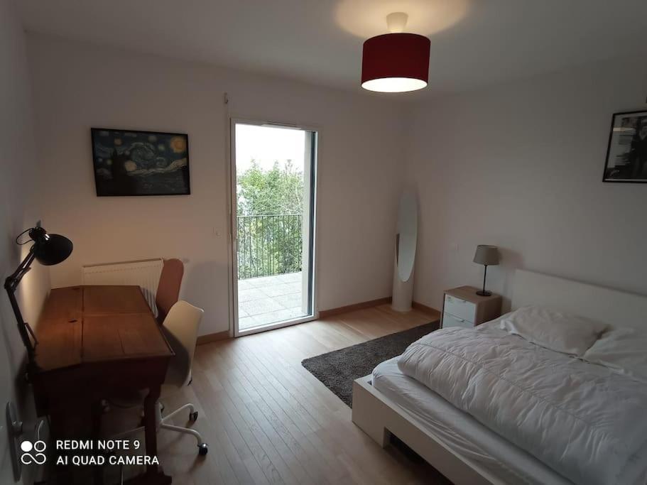 Superbe Appartement Avec Balcon Filant Cenon Kültér fotó